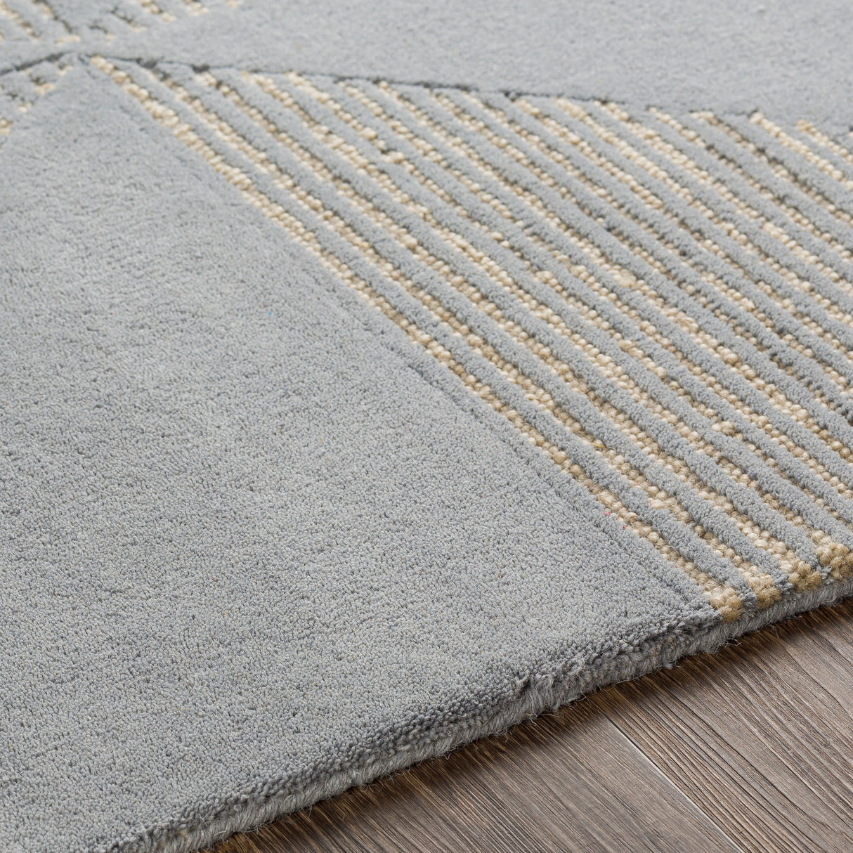 Artistic Weavers Adams Hand Tufted Geometric Wool Rug