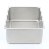 Adcraft Oblong Spillage Pan, in Stainless Steel