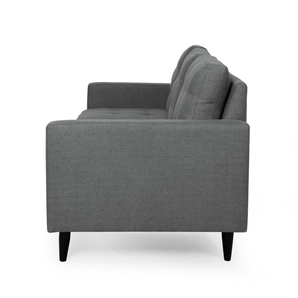 Adderbury Contemporary 3-seat Tufted Fabric Sofa by Christopher Knight Home