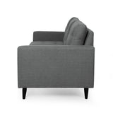 Adderbury Contemporary 3-seat Tufted Fabric Sofa by Christopher Knight Home