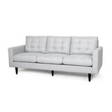 Adderbury Contemporary 3-seat Tufted Fabric Sofa by Christopher Knight Home