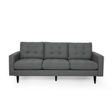 Adderbury Contemporary 3-seat Tufted Fabric Sofa by Christopher Knight Home