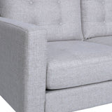 Adderbury Contemporary 3-seat Tufted Fabric Sofa by Christopher Knight Home