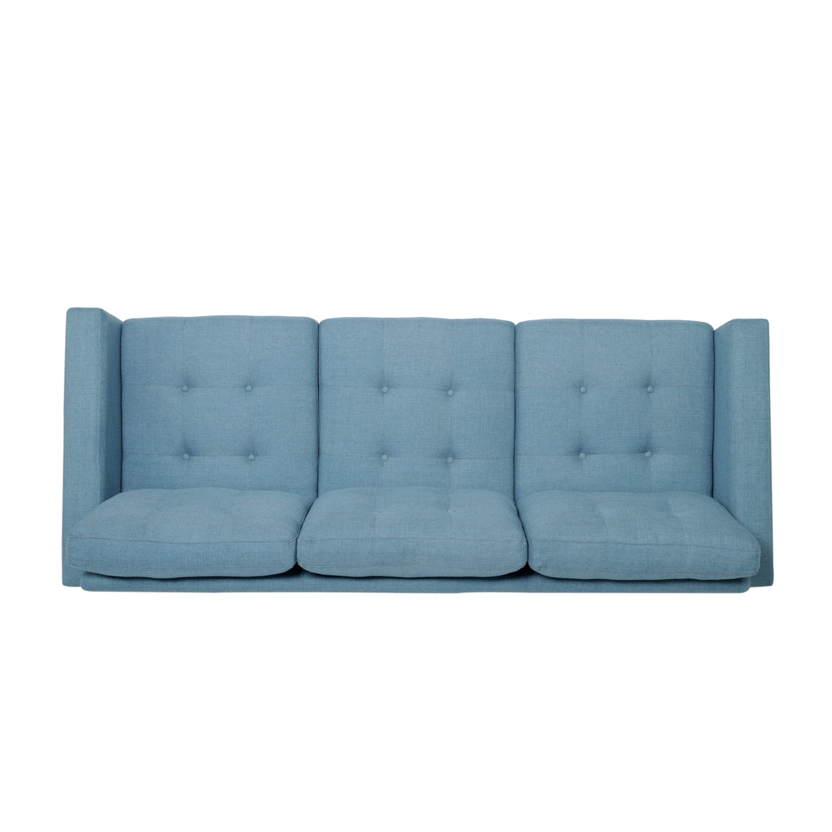 Adderbury Contemporary 3-seat Tufted Fabric Sofa by Christopher Knight Home