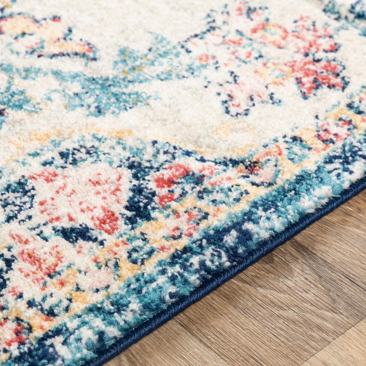 Livabliss Addie Boho Persian Medallion Area Rug