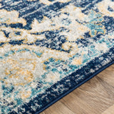 Livabliss Addie Boho Persian Medallion Area Rug