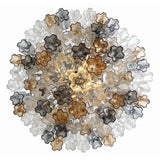 Addis 20 Light Polished Chrome Chandelier - 30.5"W x 49.5"H x 30.5"D