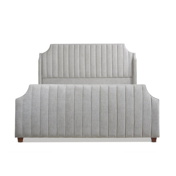 Addison King Channel Tufted Panel Bed Frame