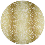 Indoor/ Outdoor Addison Safari Gazelle Animal Print Washable Area Rug