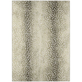 Indoor/ Outdoor Addison Safari Gazelle Animal Print Washable Area Rug
