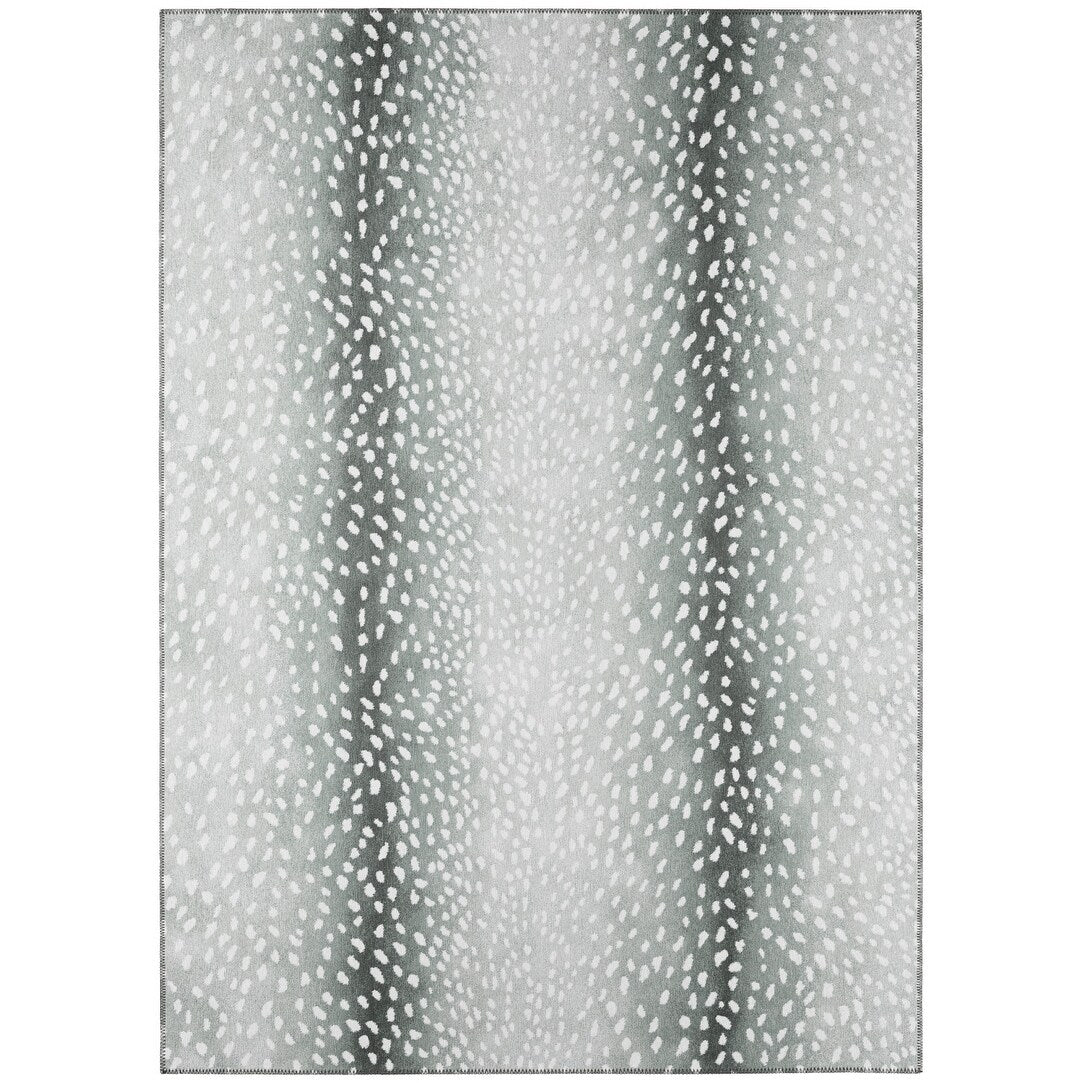 Indoor/ Outdoor Addison Safari Gazelle Animal Print Washable Area Rug
