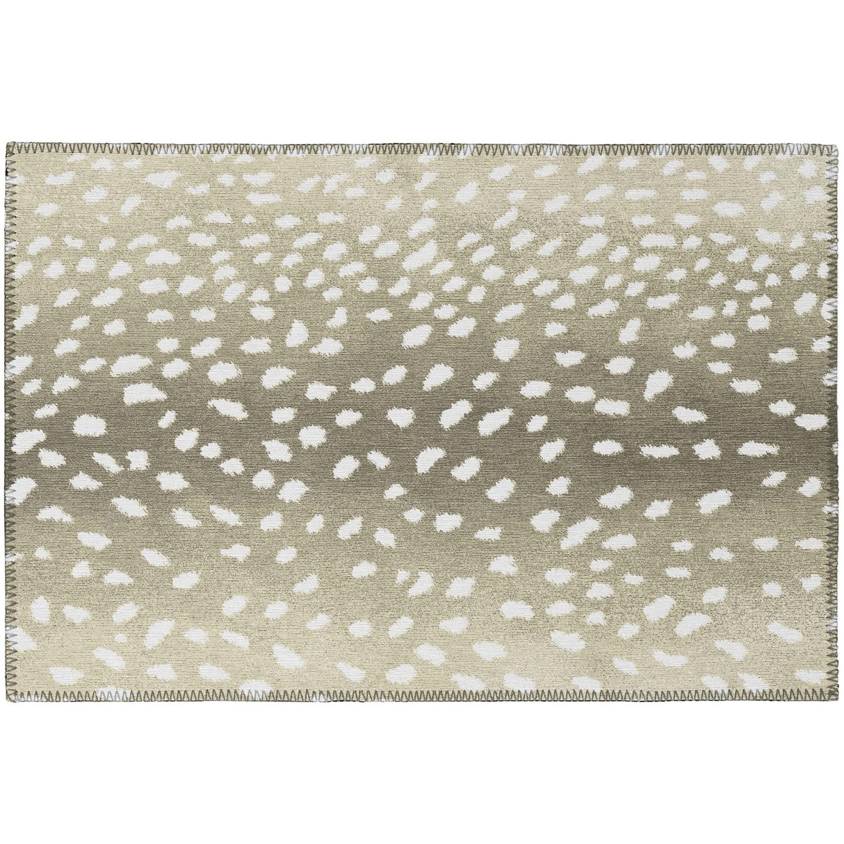 Indoor/ Outdoor Addison Safari Gazelle Animal Print Washable Area Rug