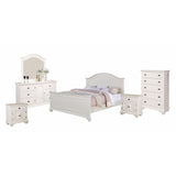 Picket House Furnishings Addison White King Panel 6PC Bedroom Set