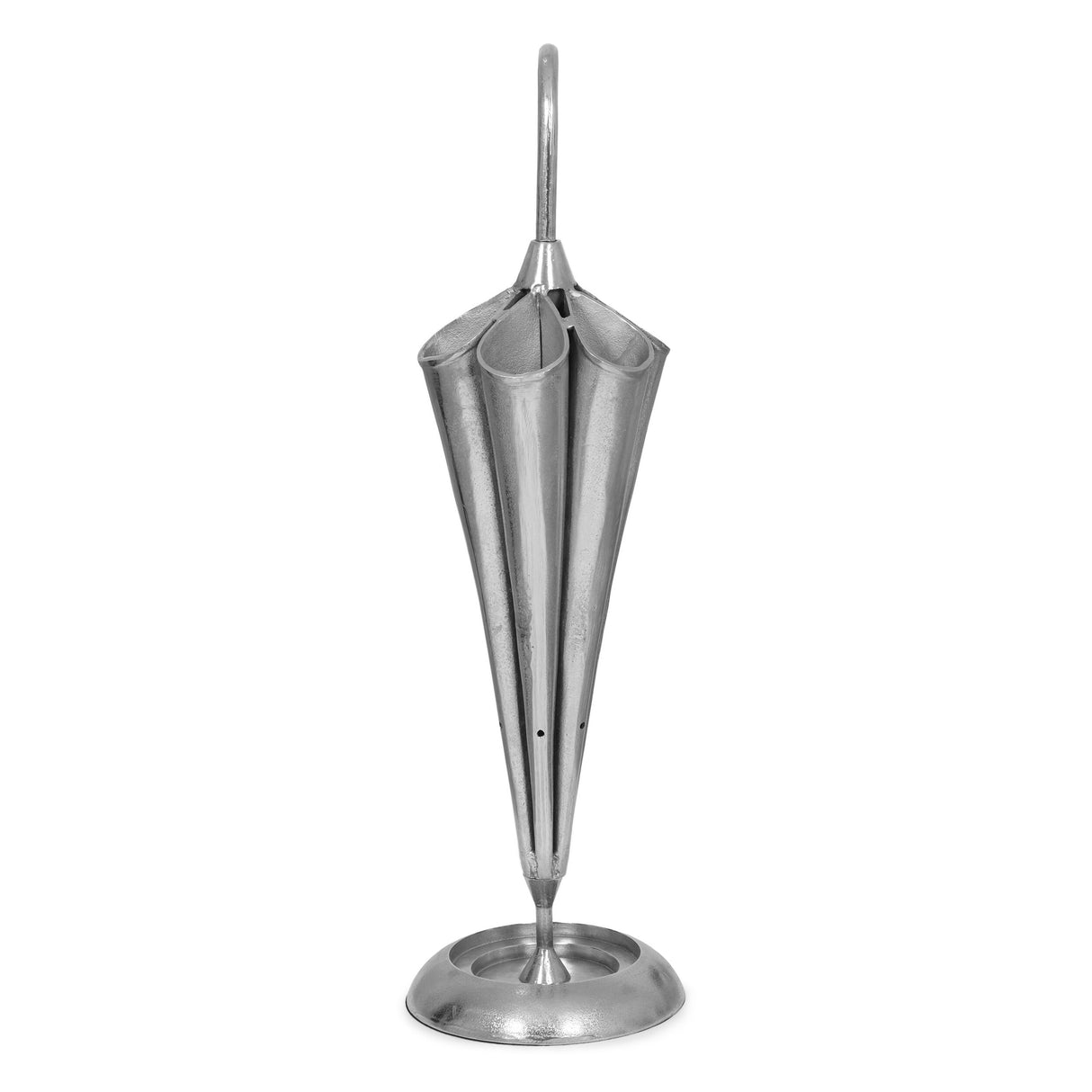 Addyston Indoor Aluminum Handcrafted Umbrella Stand Sculpture by Christopher Knight Home - 10.50" L x 10.50" W x 36.00" H