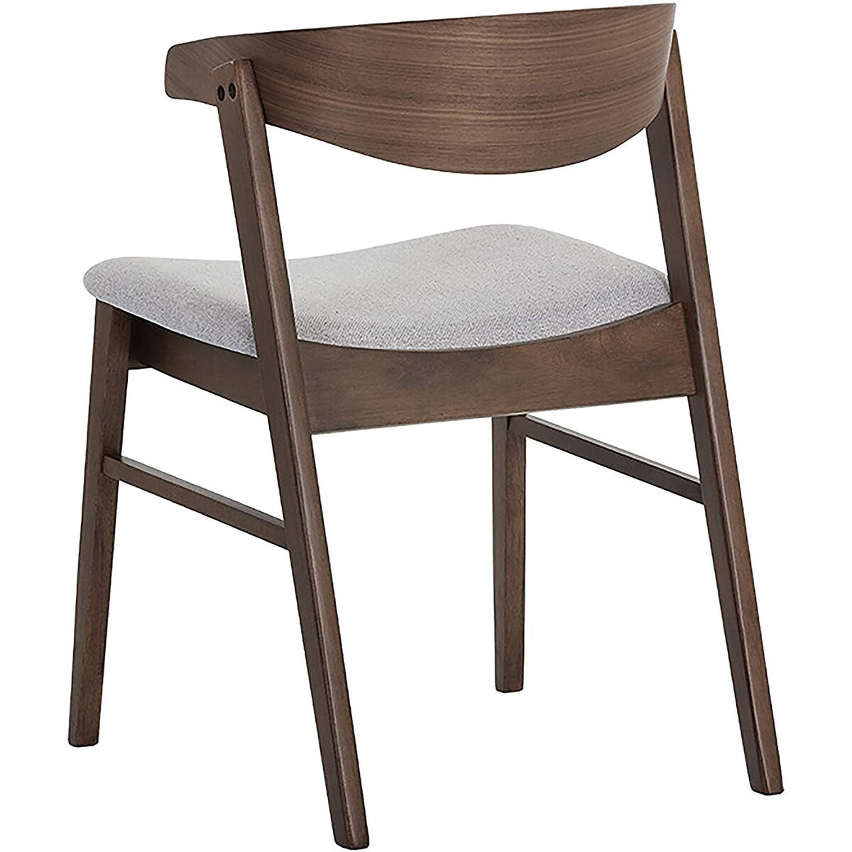 Adel Dining Table Set - Walnut - 71" With 6 X Haisley Dining Chair