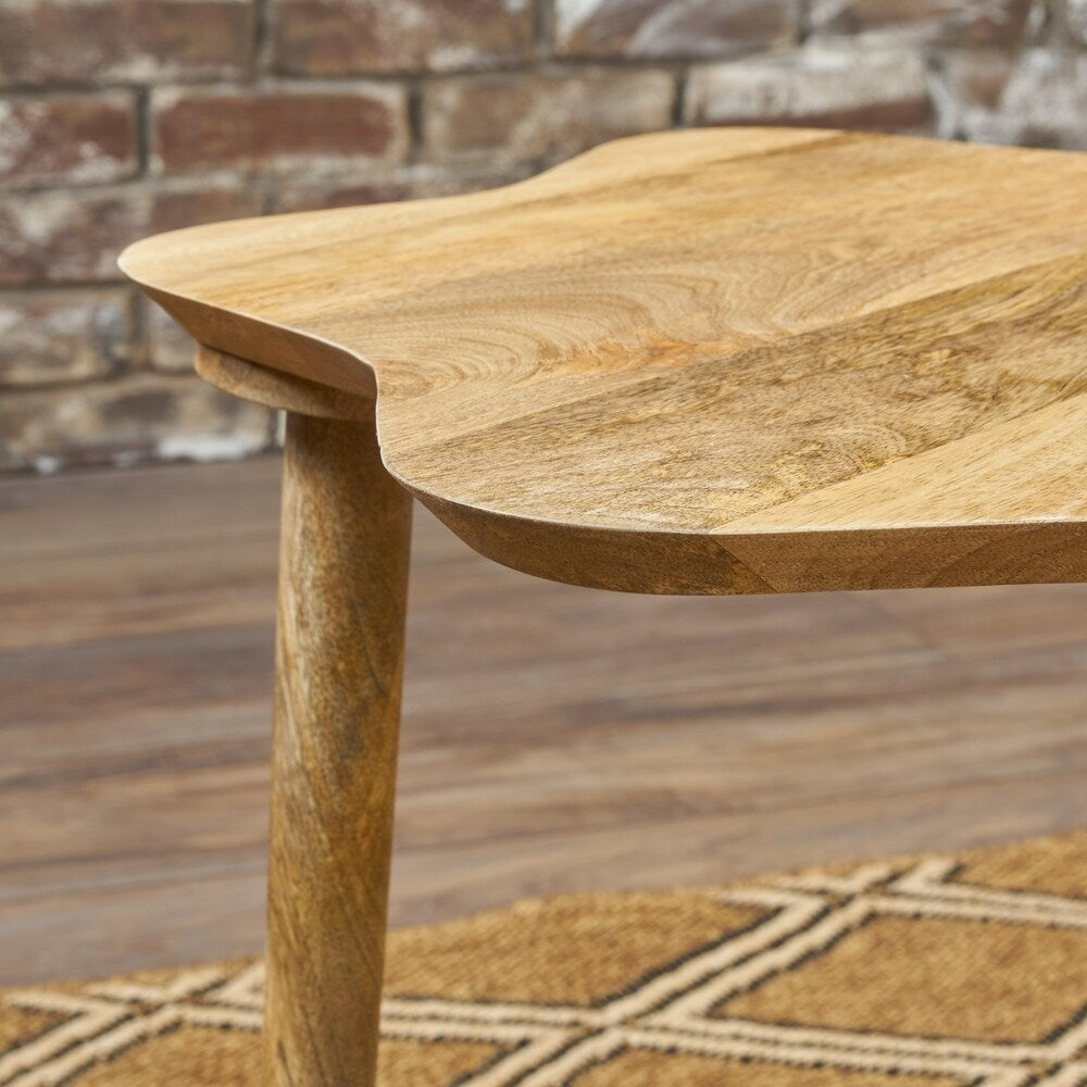 Adelaide Solid Mango Wood End Table by Christopher Knight Home