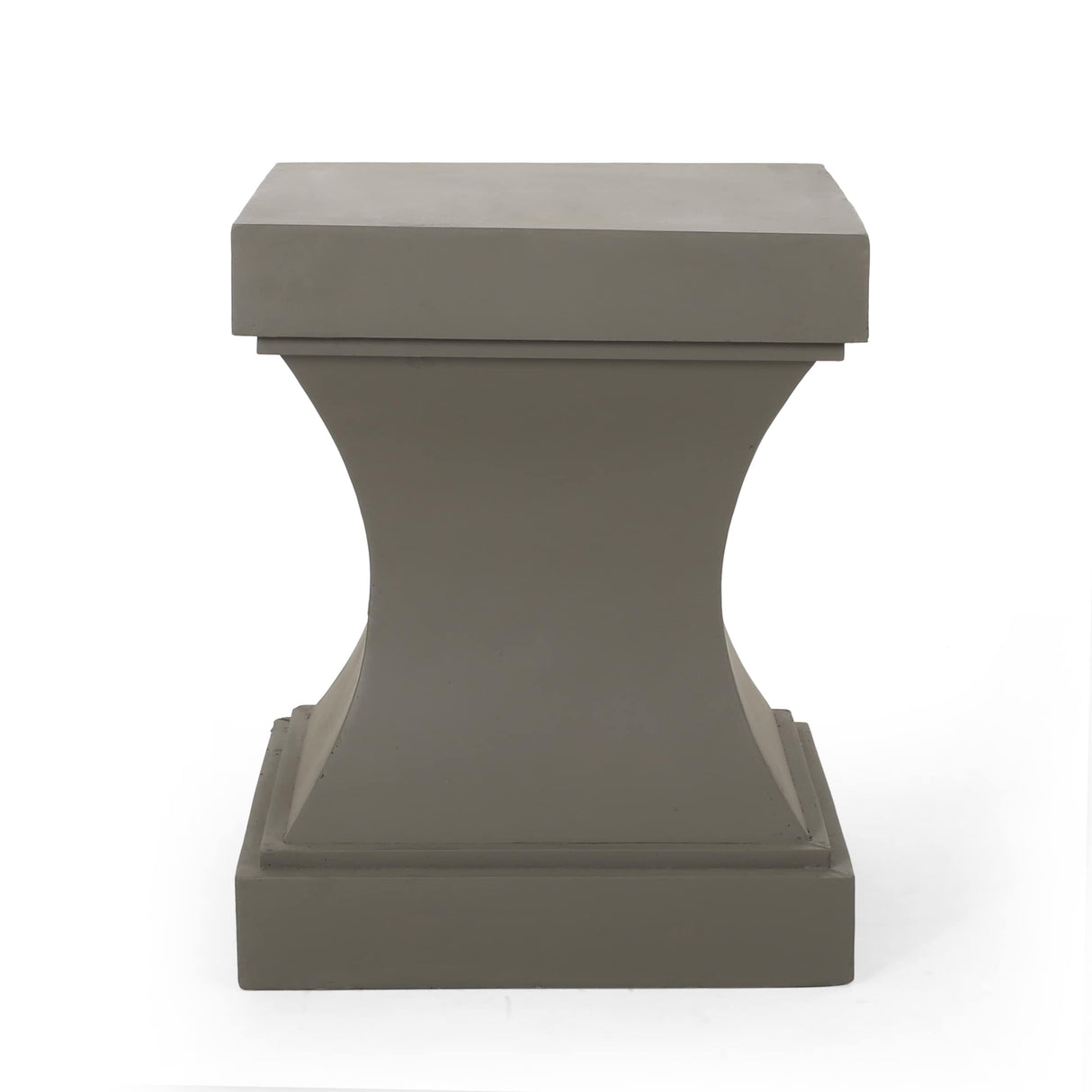 Adelberg Indoor Modern Lightweight Concrete Side Table by Christopher Knight Home