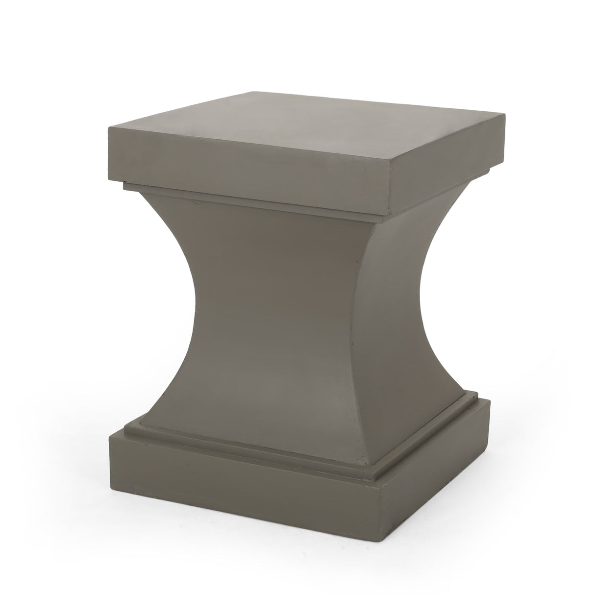 Adelberg Indoor Modern Lightweight Concrete Side Table by Christopher Knight Home