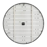 Adelina Round Wood Farmhouse Wall Clock - 33"H x 33"W x 1.25"D