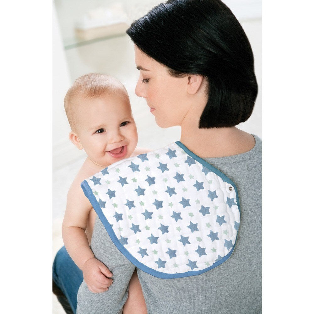 Aden and Anais Prince Charming Star and Stripe Classic Burpy Bibs