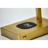Adesso Austin Wireless Charging Pad Table Lamp