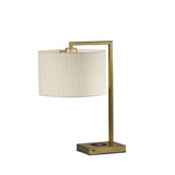Adesso Austin Wireless Charging Pad Table Lamp