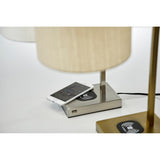 Adesso Austin Wireless Charging Pad Table Lamp