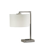 Adesso Austin Wireless Charging Pad Table Lamp
