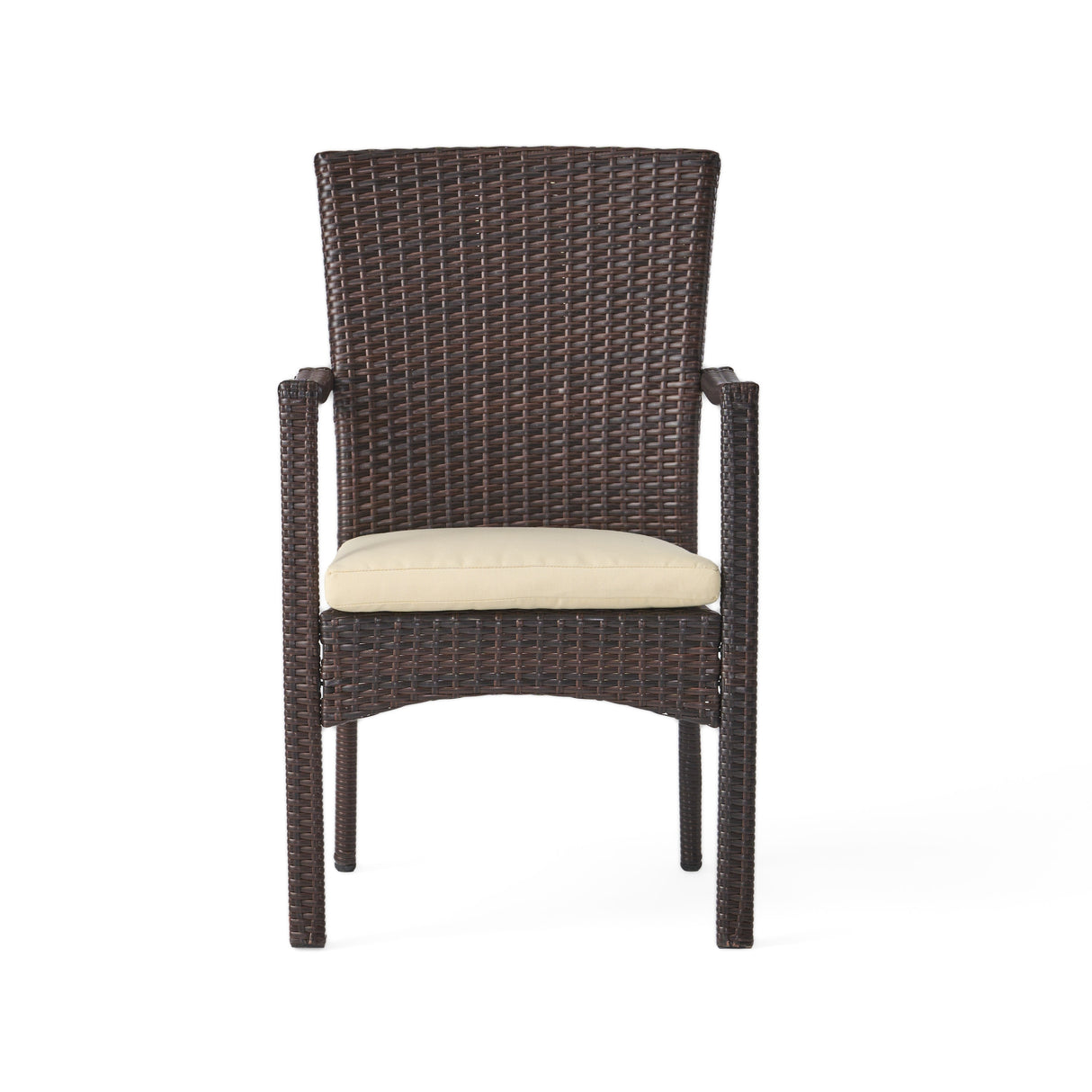 Adina 7-piece Wicker Aluminum Dining Set by Christopher Knight Home - N/A
