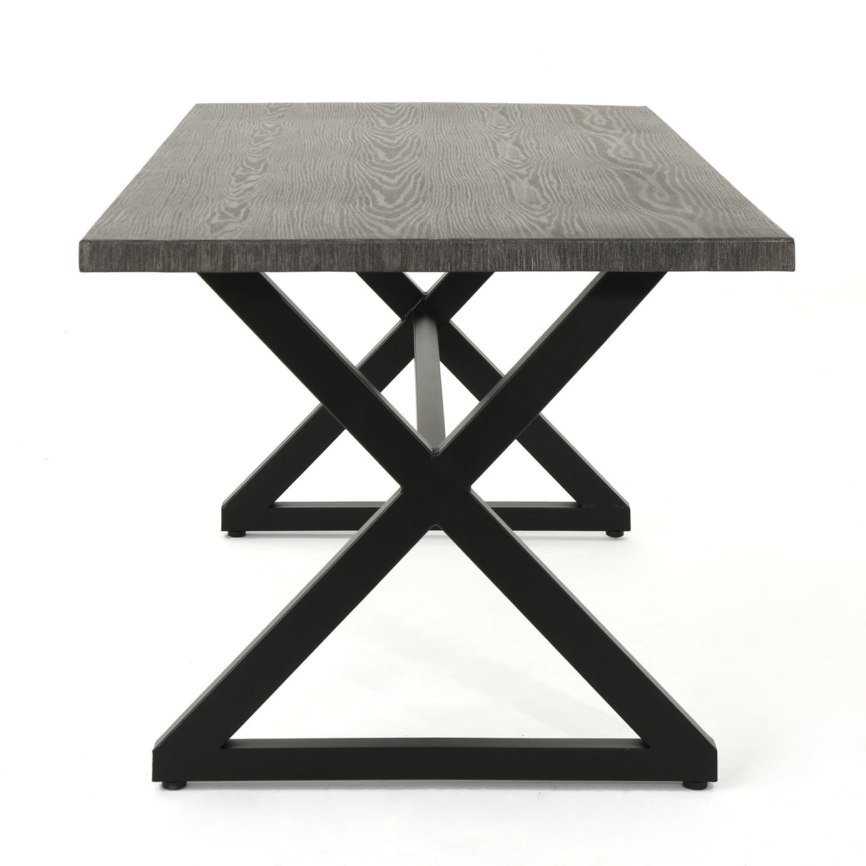 Adina 7-piece Wicker Aluminum Dining Set by Christopher Knight Home - N/A