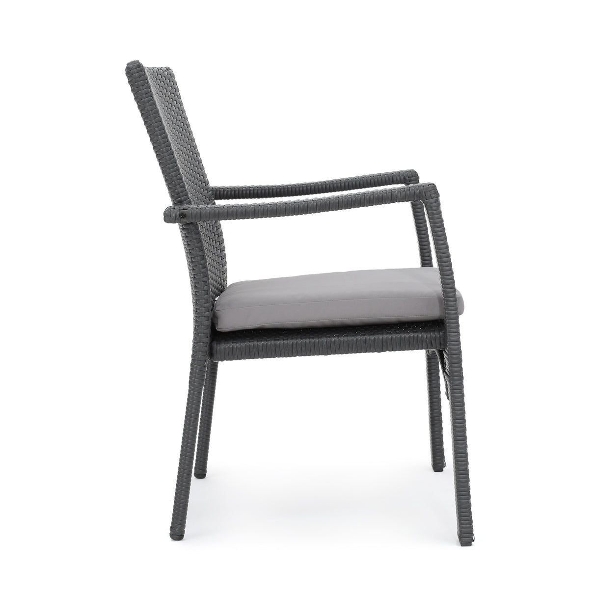 Adina 7-piece Wicker Aluminum Dining Set by Christopher Knight Home - N/A