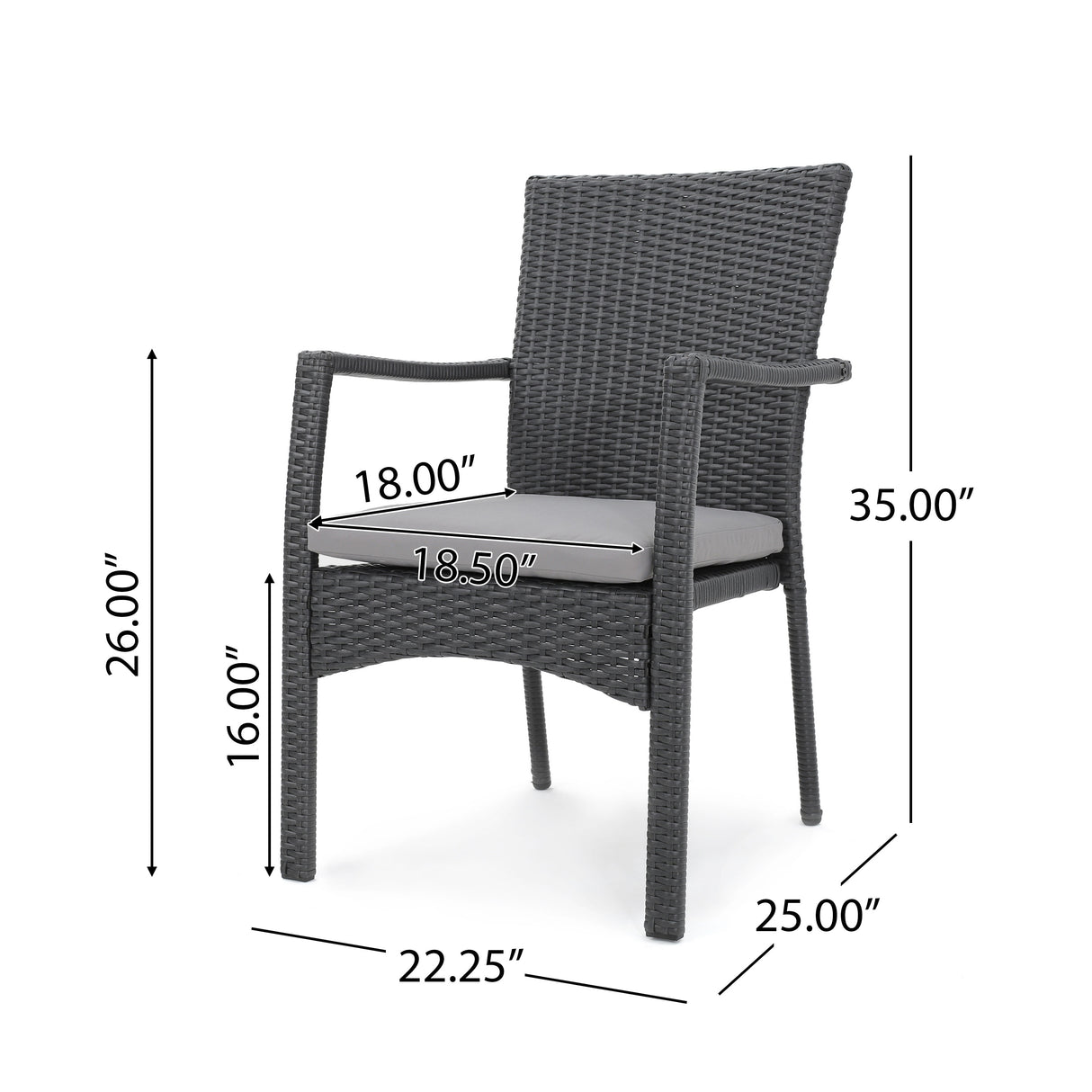Adina 7-piece Wicker Aluminum Dining Set by Christopher Knight Home - N/A
