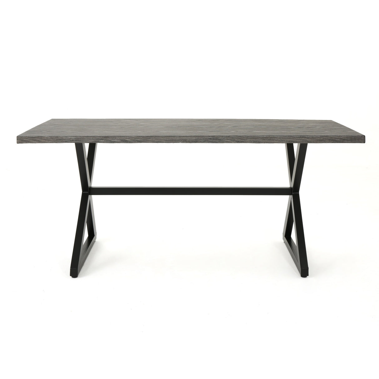 Adina 7-piece Wicker Aluminum Dining Set by Christopher Knight Home - N/A