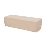 Adio Outdoor 50,000 BTU Lightweight Concrete and Ceramic Rectangular Fire Pit (No Tank Holder) by Christopher Knight Home