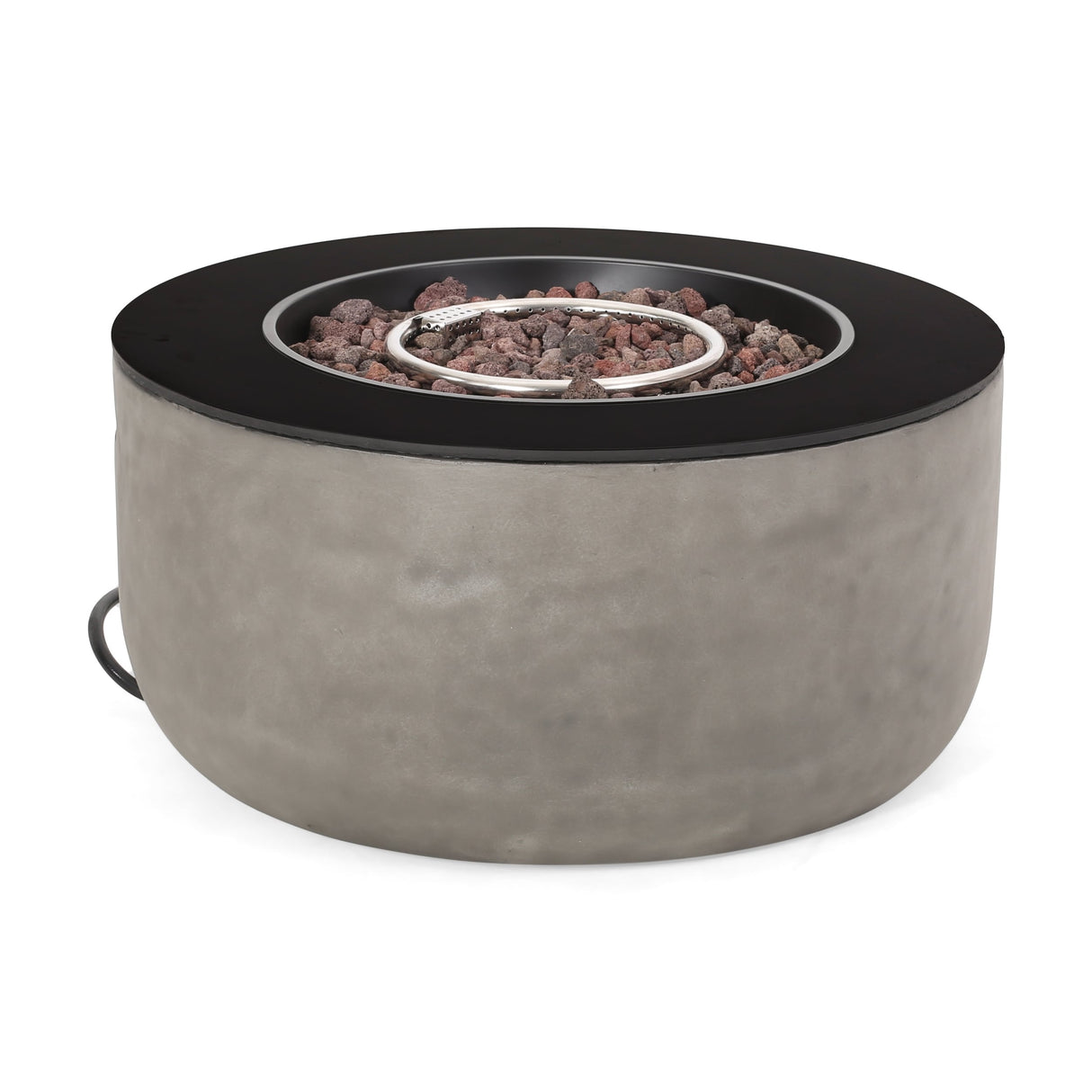 Adio Outdoor Modern 31-inch Circular Fire Pit by Christopher Knight Home - 31.10" W x 31.00" L x 15.00" H