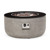 Adio Outdoor Modern 31-inch Circular Fire Pit by Christopher Knight Home - 31.10" W x 31.00" L x 15.00" H