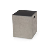 Adio Outdoor Modern 31-inch Circular Fire Pit by Christopher Knight Home - 31.10" W x 31.00" L x 15.00" H