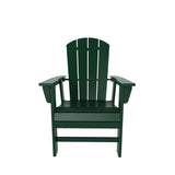 Polytrends Laguna Hdpe All Weather Outdoor Patio Dining Set with Rectangle Table, Arm Chairs, and Bench (6-Piece Set)