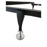 Adjustable 5.8" Threaded Bed Frame Riser Glide Legs, Set of 4 Glides.