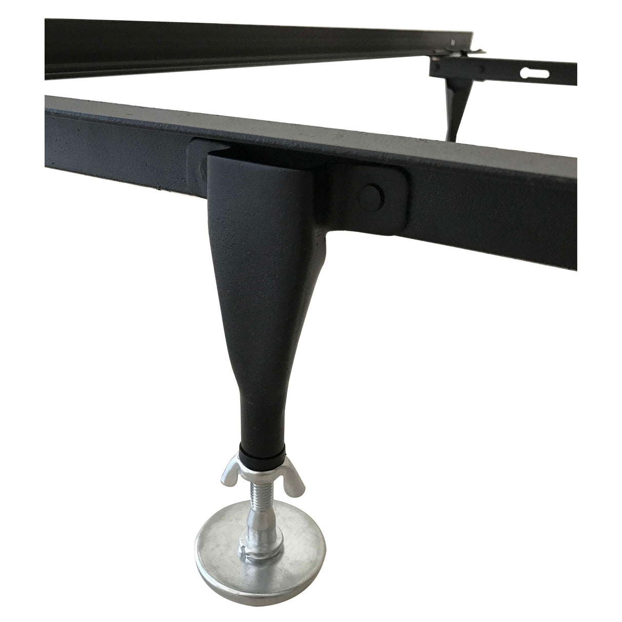 Adjustable 5.8" Threaded Bed Frame Riser Glide Legs, Set of 4 Glides.
