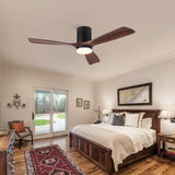 Adjustable 6-Speed LED Ceiling Fan (52")
