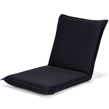 GZMR Adjustable 6 position Floor Chair Folding Lazy Man Sofa Chair