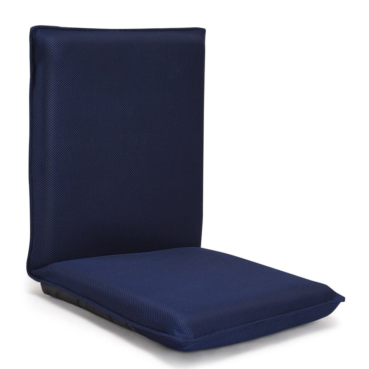 GZMR Adjustable 6 position Floor Chair Folding Lazy Man Sofa Chair