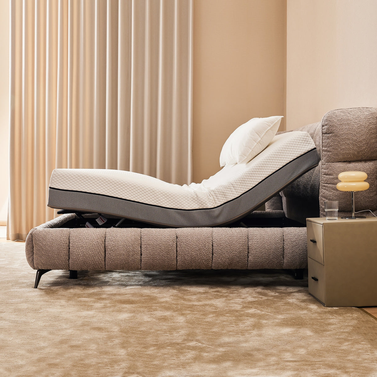 King Size Metal Zero Gravity Adjustable Bed Base