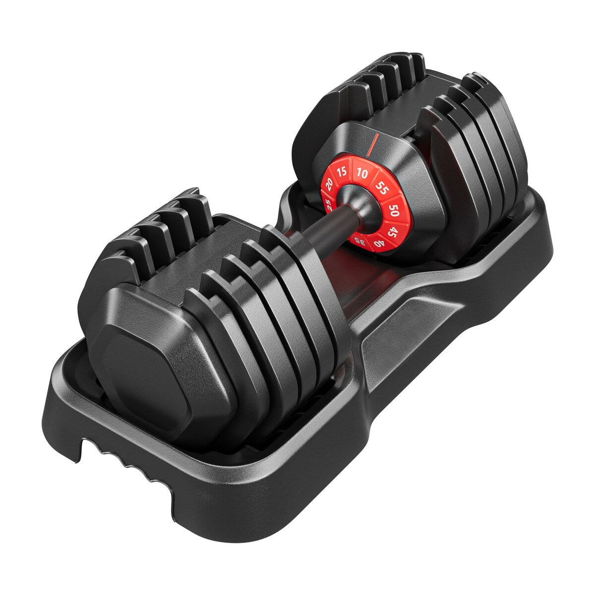 Adjustable Dumbbell 10 in 1 Free Dumbbell for Men and Women Fast Adjust by Turning Handle