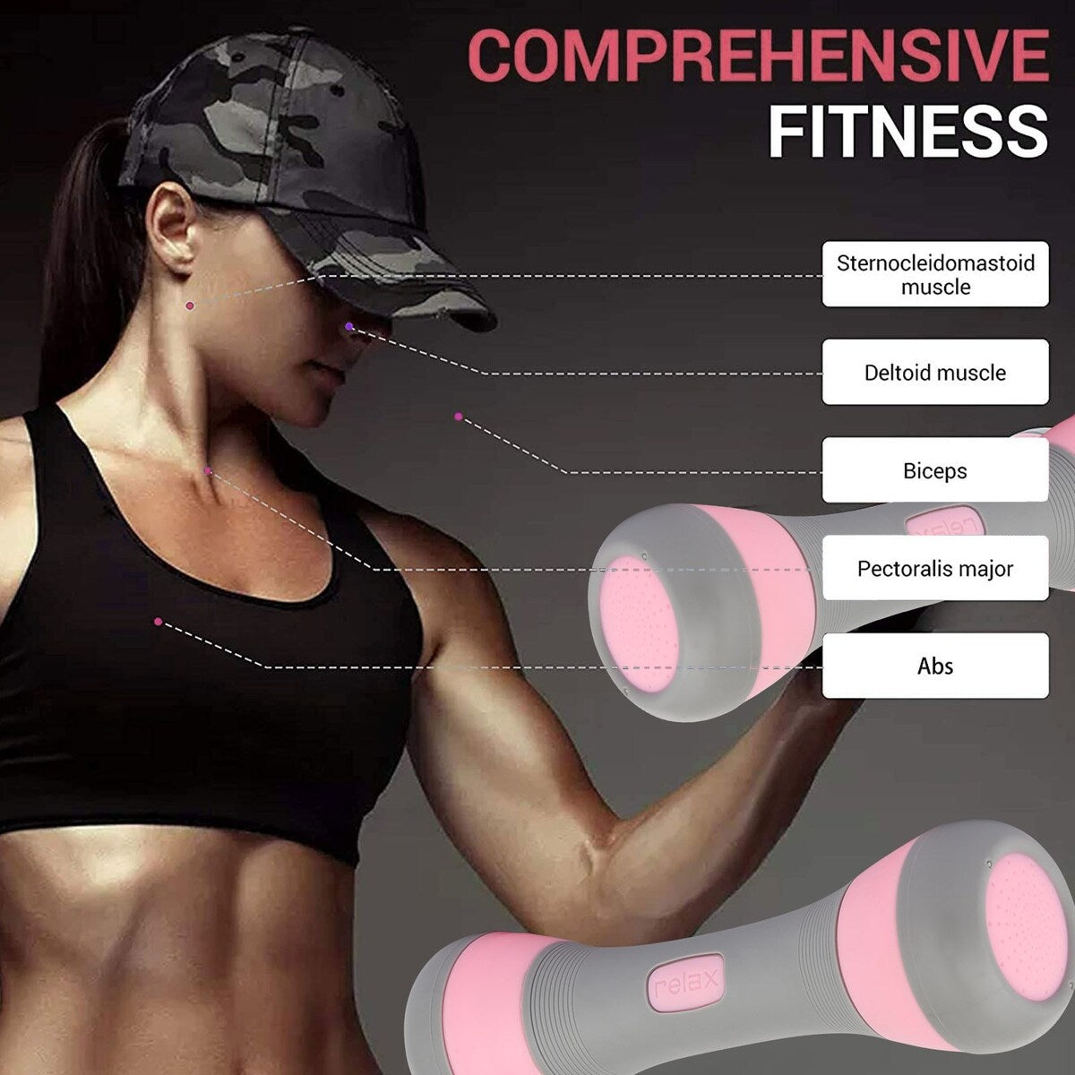 Adjustable Dumbbell Home Dumbbell Ladies Dumbbell Home Workout