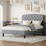 Adjustable Headboard with Upholstery