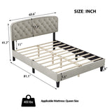 Adjustable Headboard with Upholstery