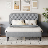 Adjustable Headboard with Upholstery
