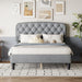 Adjustable Headboard with Upholstery